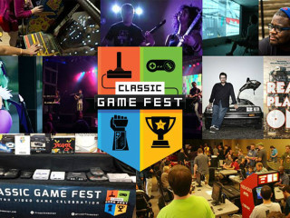 poster collage Classic Game Fest presented by Game Over Video Games