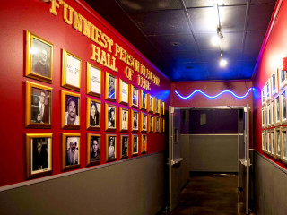 Funniest Person in Austin wall of fame at Cap City Comedy Club