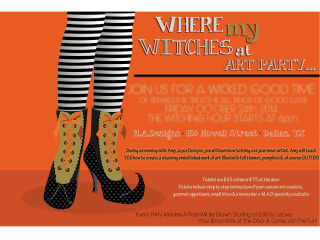Morgan Allen Designs presents Where My Witches At Art Party
