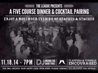 MoSpeakeasy Movember Dinner 2014