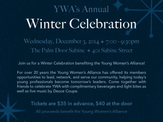 Young Women's Alliance Winter Celebration - 2014