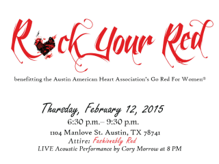 American Heart Association_Rock Your Red Benefit_February 2015