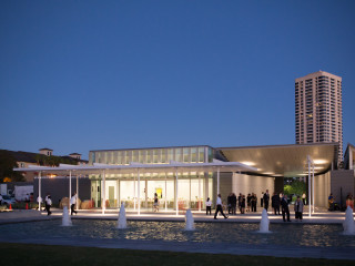 The Garden Pavilion at the Hermann Park Centennial Gardens inaugural dinner October 2014