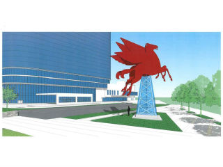 Rendering of new Pegasus at Omni Dallas