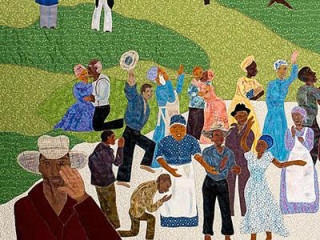 Juneteenth_quilt_Renee Allen_Bullock Museum_And Still We Rise_2012
