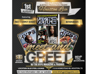 The Hype Magazine & Skyway Productions presents Meet & Greet Red Carpet Experience