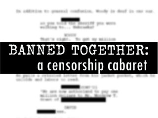 Queensbury Theatre presents <i>Banned Together: A Censorship Cabaret</i>