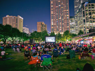 Bank Of America Screen On The Green Event Culturemap Houston
