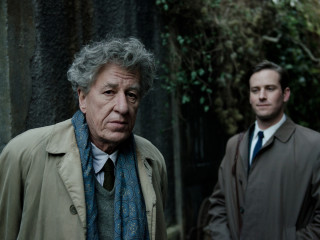 Geoffrey Rush and Armie Hammer in Final Portrait