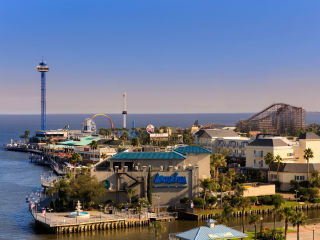 Kemah Boardwalk Bridge