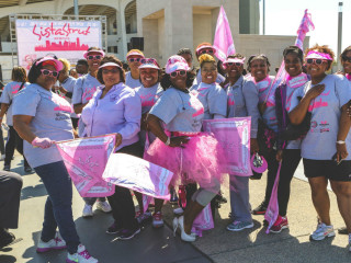 Inaugural Houston Cracker Barrel Sista Strut 3k Breast Cancer Walk