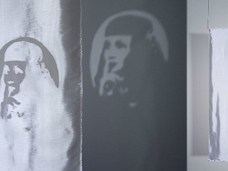 "In the Shadows", "a heel is half a rock, a slab is a slice", and "Fruit Series" opening reception
