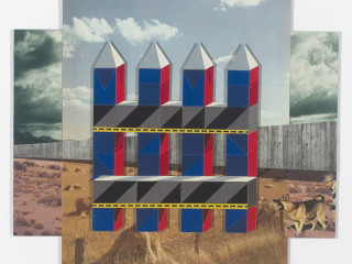 "Driving South in a Mostly Straight Line" opening reception
