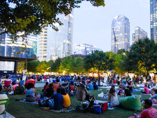 Movie at Klyde Warren Park