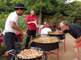 Paella Night in the Garden