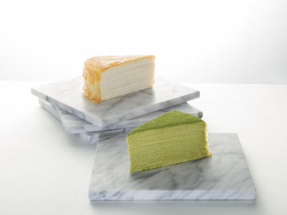 Lady M crepe cake slices