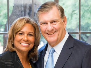 Matrice Ellis-Kirk and Mike Rawlings