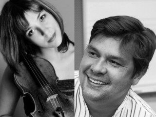 Dina Nesterenko and Misha Berestnev in concert