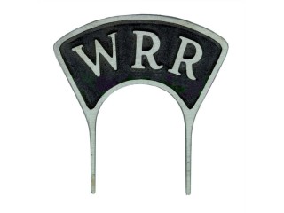 Original WRR mic flag from the 1930s