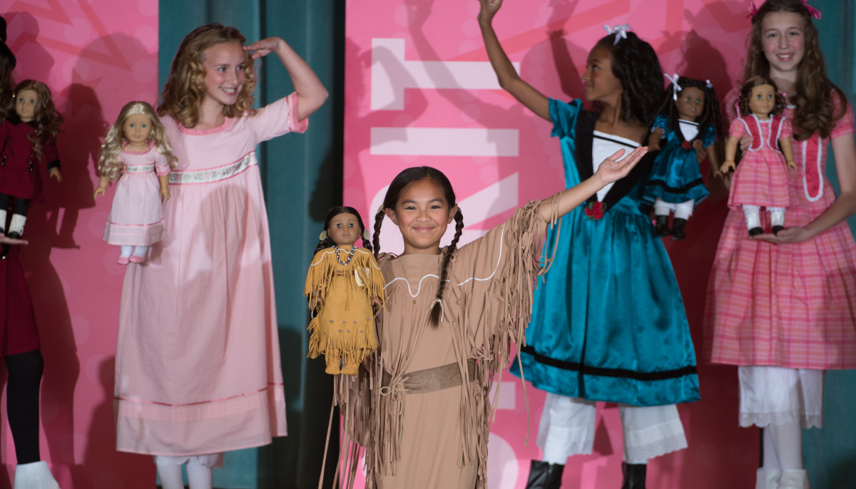 american girl doll fashion show