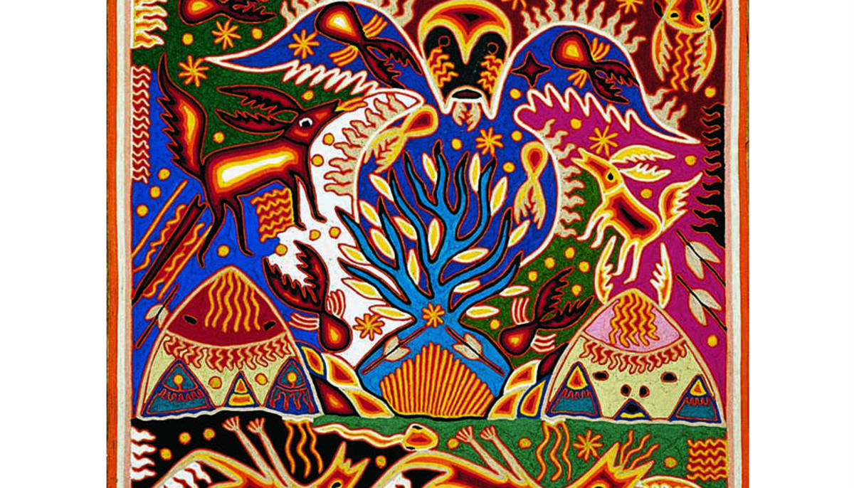 Latino Cultural Center Presents Mythic Visions Yarn Paintings Of