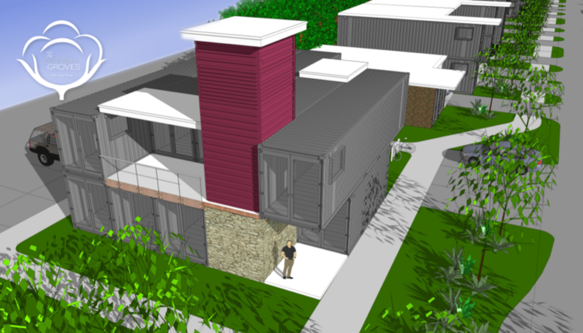 Dfw Constructs Plan For First Neighborhood Of Shipping Container