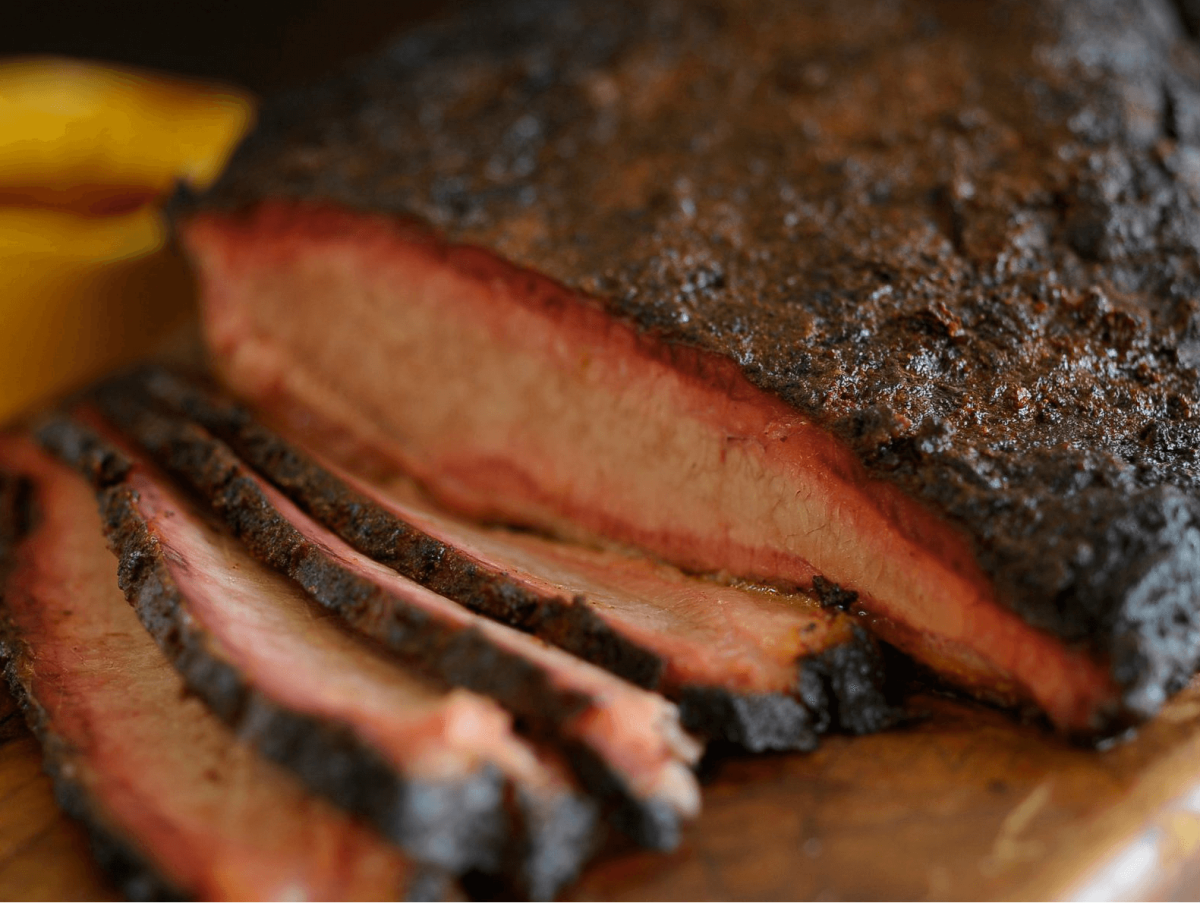 Brisket at Pecan Lodge in Dallas