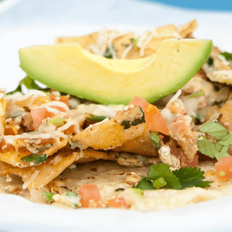 Veracruz All Natural food truck migas taco