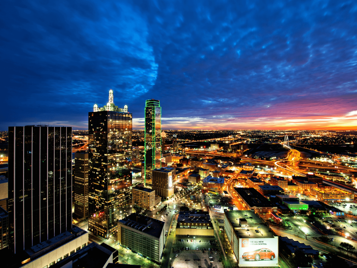 Justin Terveen Dallas skyline