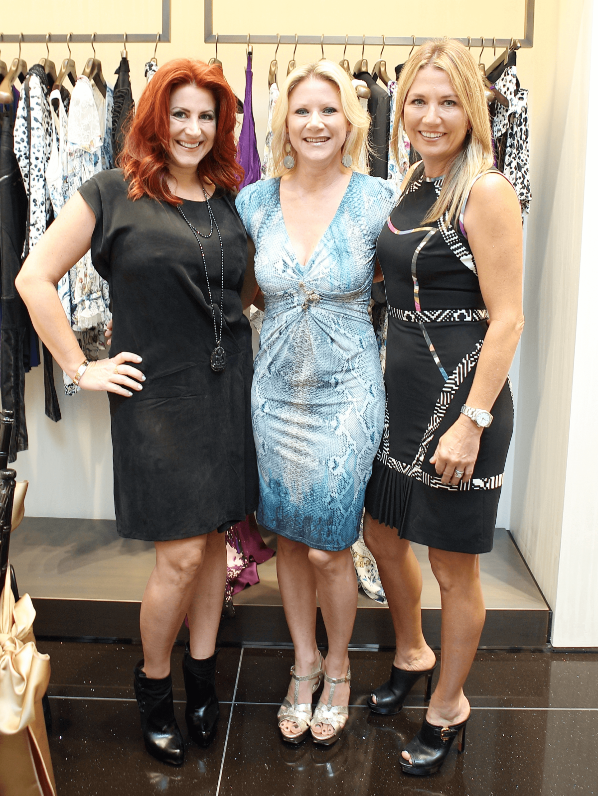 Houston, Una Notte in Italia Kick Off, Oct. 2016, Jennifer Pinkerton, Stacey Soriero, Lil Newman