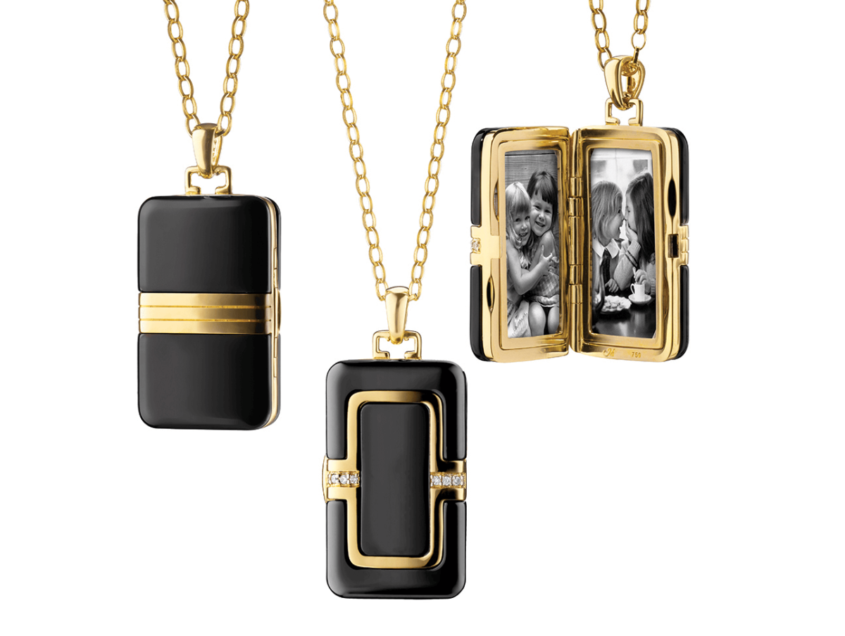 Monica Rich Kosann ceramic pendants