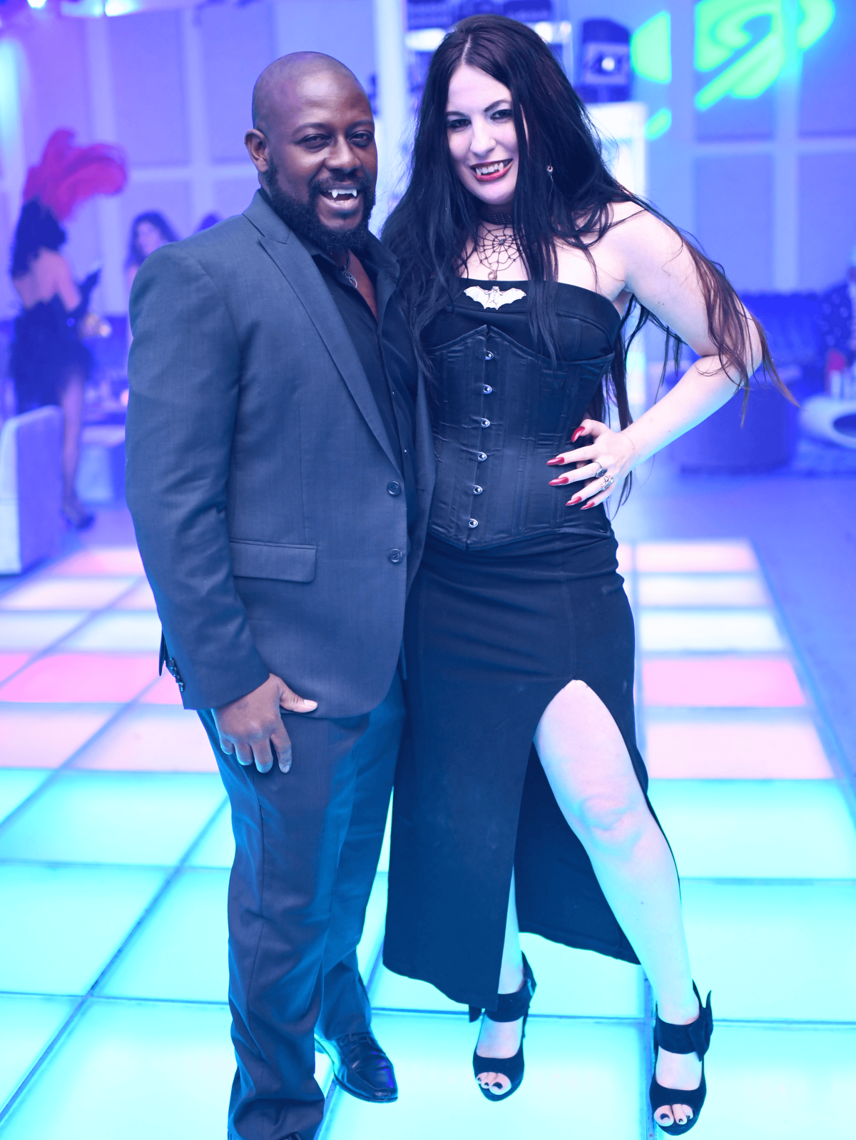 Houston, Hollywood Hollyween Party, Oct. 2016, Robert English, Renee Danielle