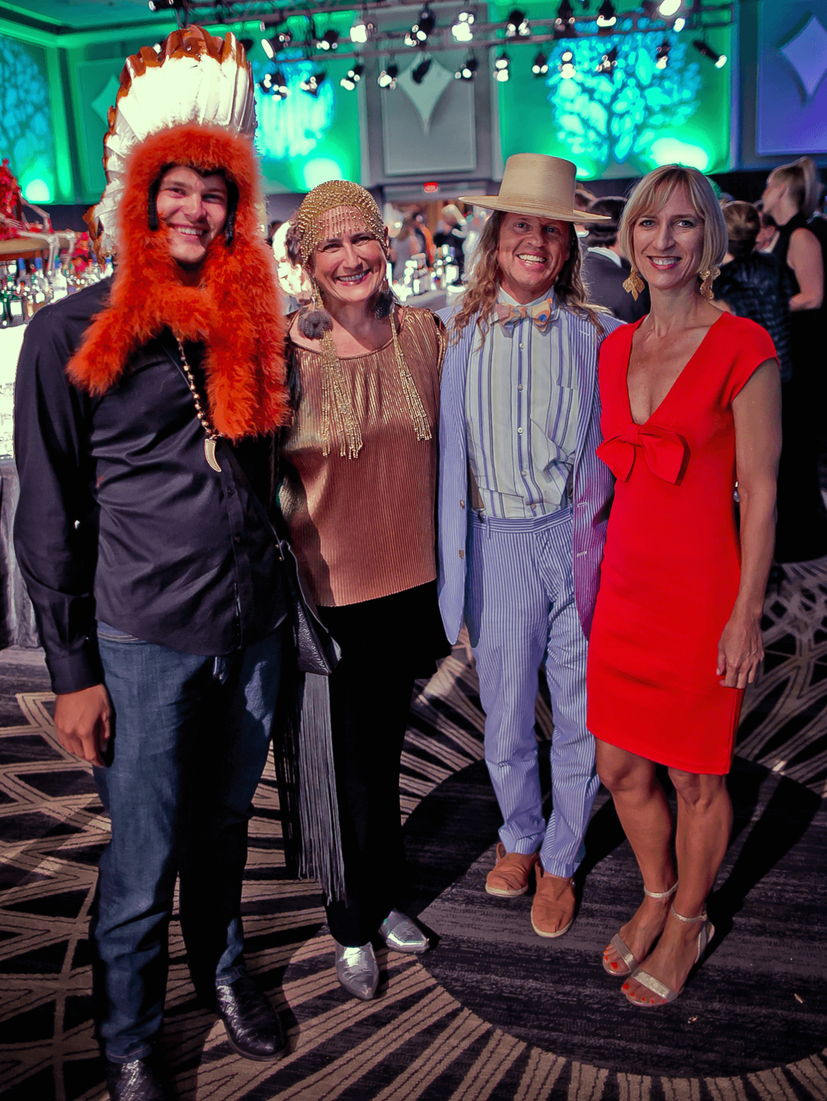Houston, Orange Show gala, Oct 2016, Luke Garner, Claire Cusack, John Kerr Smither, Anne Hyde