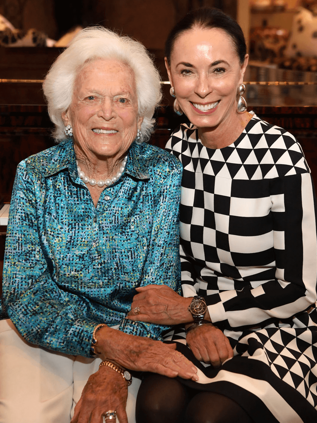 Houston, Barbara Bush Literacy Foundation Guild Tea, Nov. 2016, Sue Smith, Barbara Bush