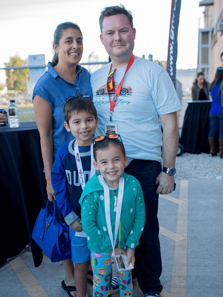 Houston, TejasTreffen Porsche event, Nov 2016, Eona Meldrum, Michael Meldrum, Mikko Meldrum, Suleha Meldrum