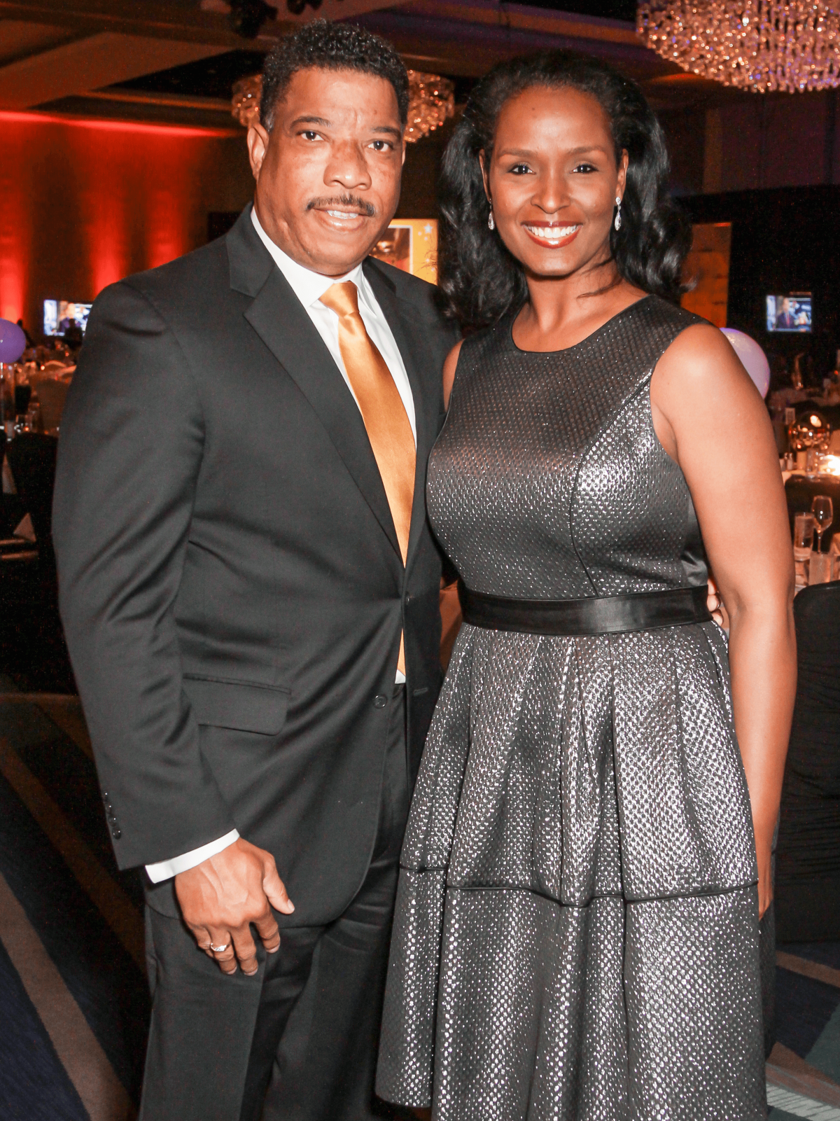 Houston, Cristo Rey Jesuit College Preparatory HS gala, Jan 2017, Doug Herron, Winell Herron