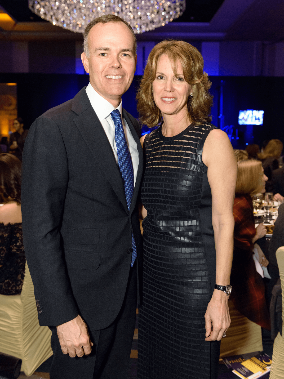 Houston, Cristo Rey Jesuit College Preparatory HS gala, Jan 2017, Keith Fullenweider, Pam Fullenweider