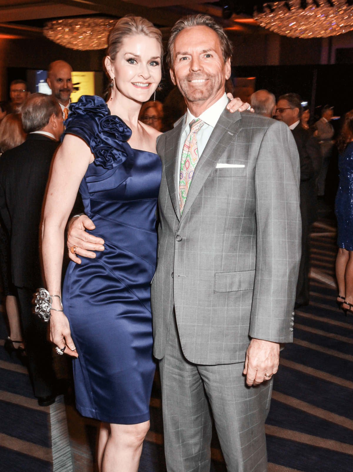 Houston, Cristo Rey Jesuit College Preparatory HS gala, Jan 2017, Kimberly Cutchall, Michael Cutchall