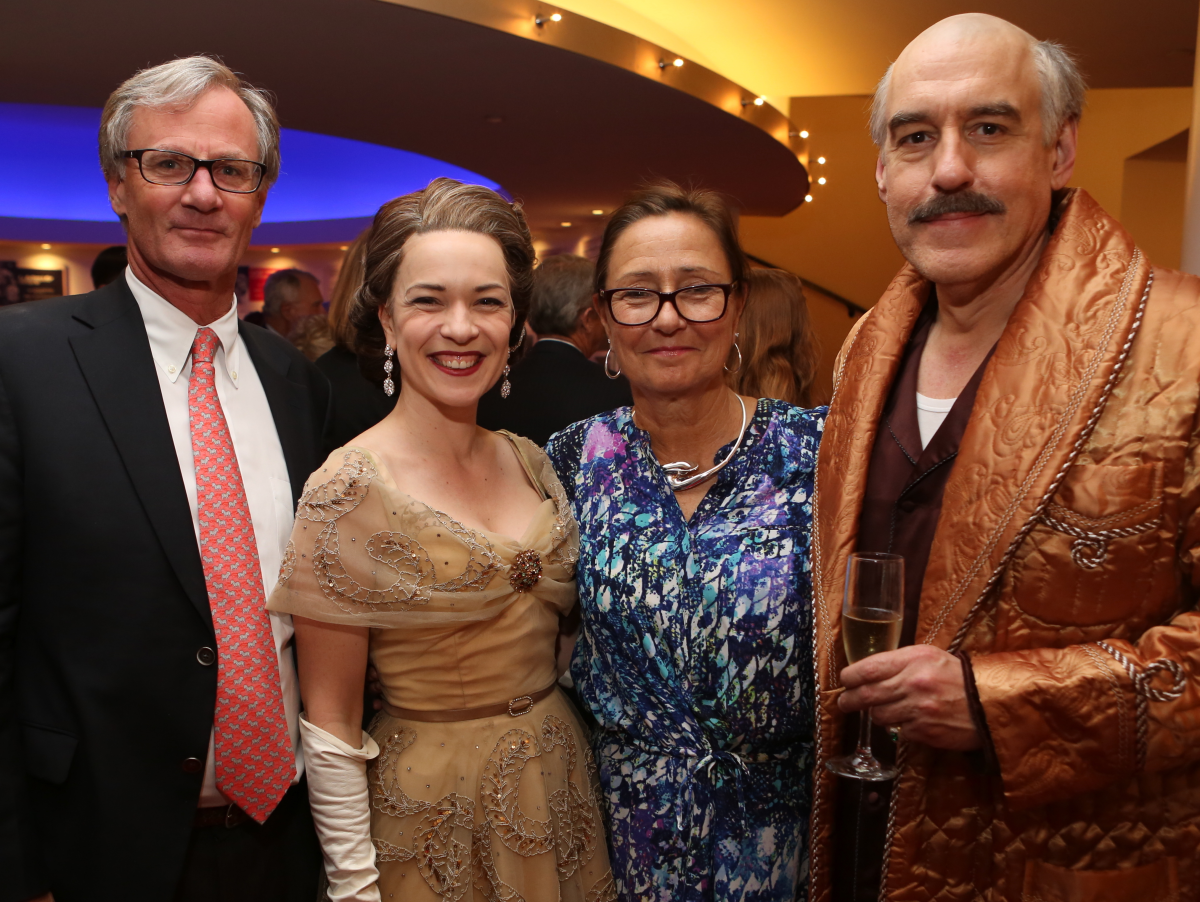 Born Yesterday Opening Dinner, 6/16 Roger Plank, Elizabeth Bunch, Connie Plank, Stephen Pelinski