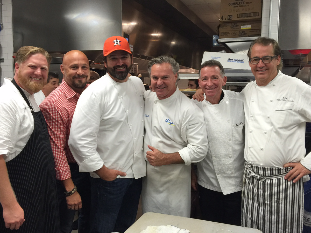 Recipe For Success 10th anny dinner, 5/16 Randy Evans, Randy Rucker, Bryan Caswell, Charles Clark, John Sheely, Robert Del Grande