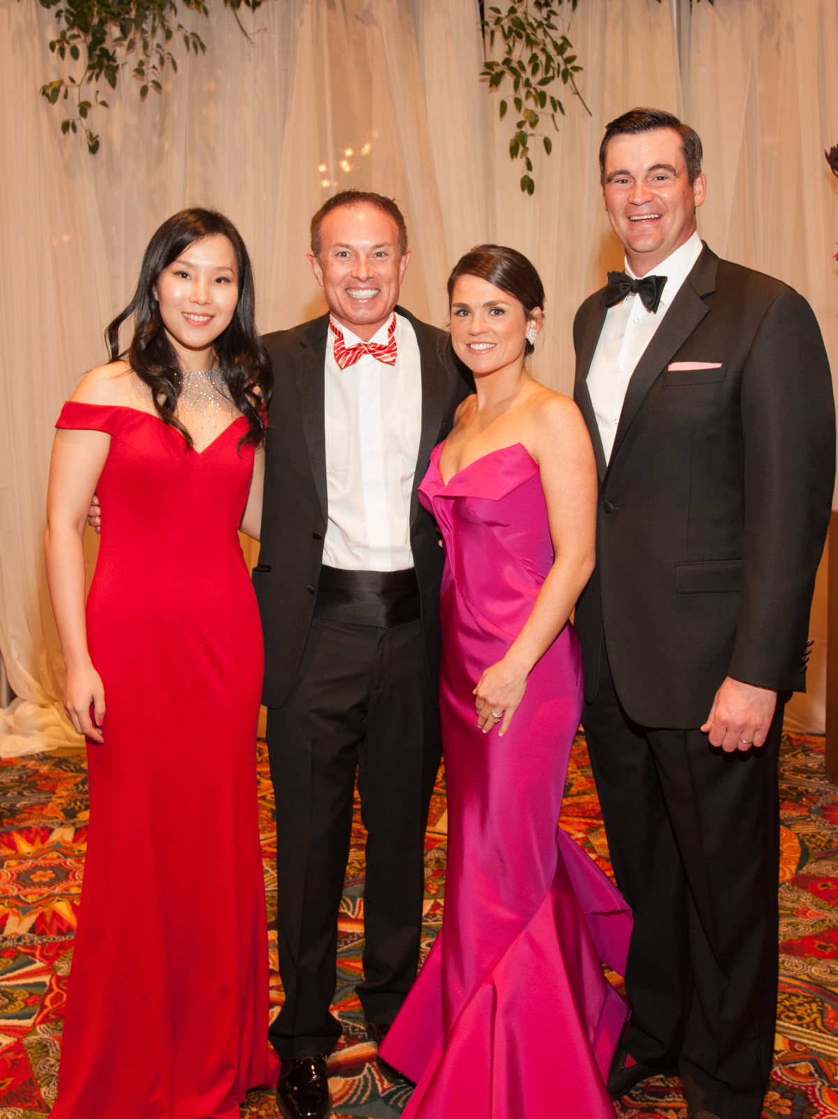 Heart Ball, Feb. 2016, Catherine Higgins, John Higgins, Lacey Goossen, Matthew Goossen
