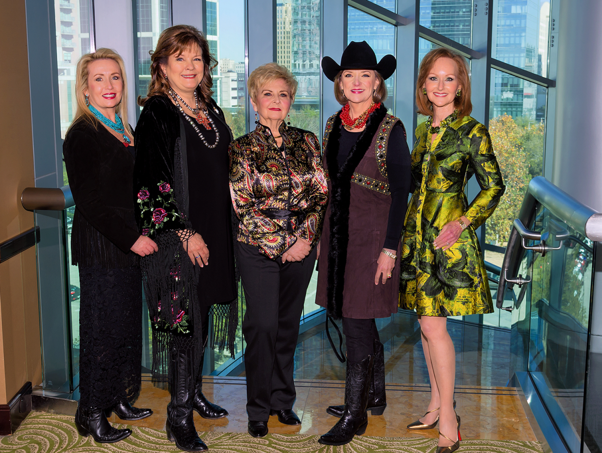 Rodeo Trailblazer Awards, Feb. 2016, Tricia Koch, Marilyn DeMontrond, Jonnie Steffek, Kathleen Williams and Carol Sawyer