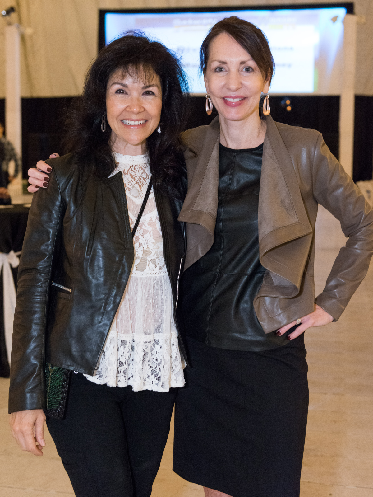 Houston, DePelchin Saturday Night Lights, November 2015, Geraldina Wise and Susie DiStefano