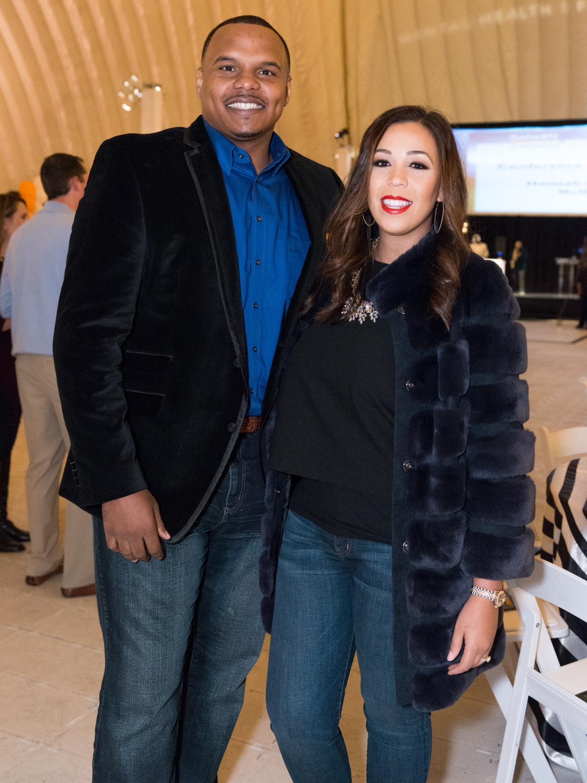 Houston, DePelchin Saturday Night Lights, November 2015, Chester Pitts and Devi Dev