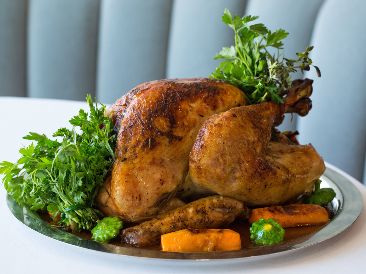 Table Thanksgiving turkey