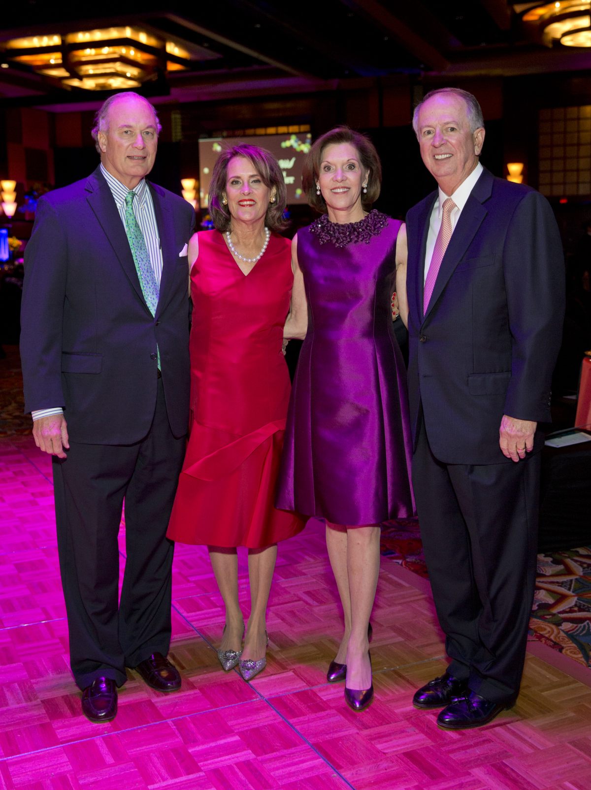 News, Shelby, Rendezvous with Houston Methodist, Nov. 2015, Peter Wareing, Elizabeth Wareing, Cam Canion, Rod Canion.