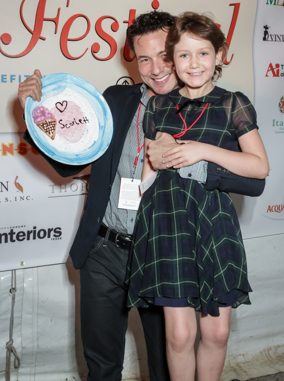 Risotto Festival Rocco DiSpirito with Scarlett