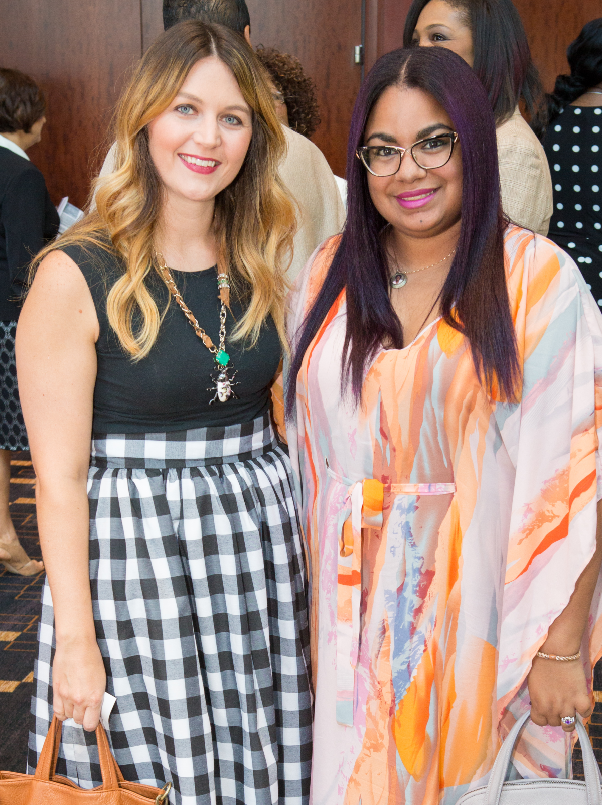 Houston, Woman's Hospital of Texas Labor Day Luncheon, August 2015, Tara Grant, Veronica Bourque