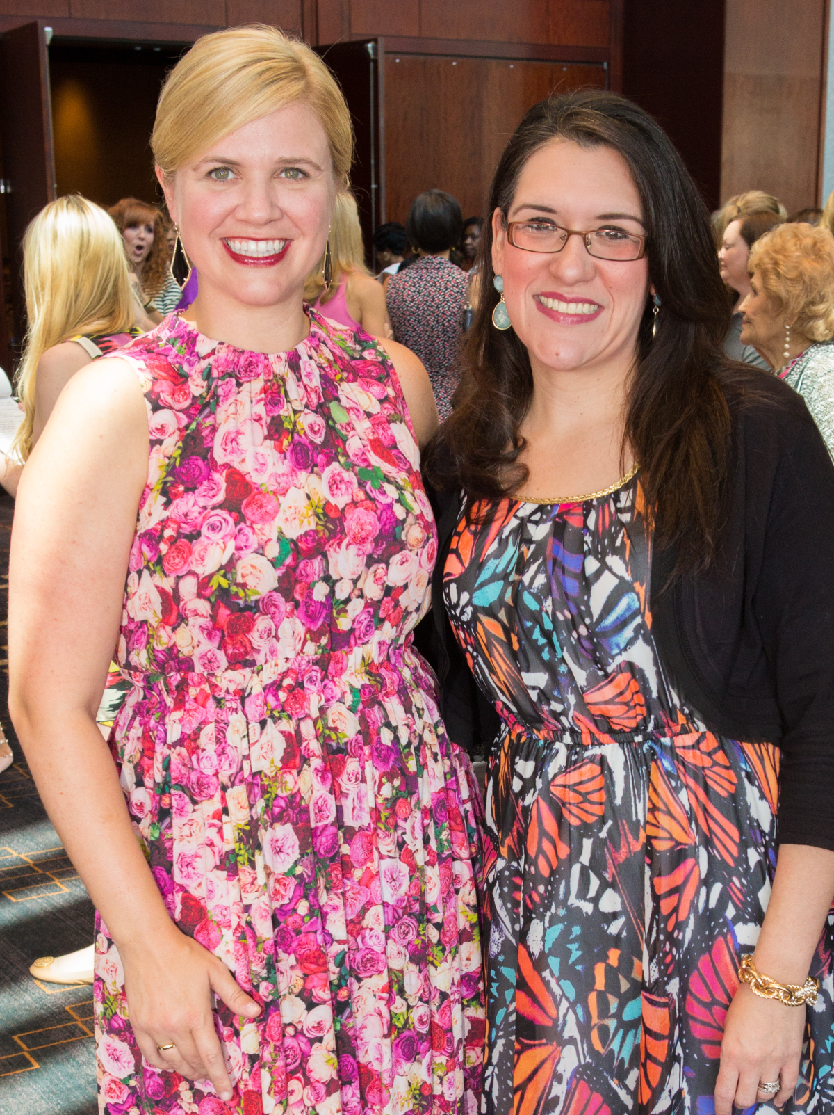 Houston, Woman's Hospital of Texas Labor Day Luncheon, August 2015, Ashley McClellan, Lisa Garcia