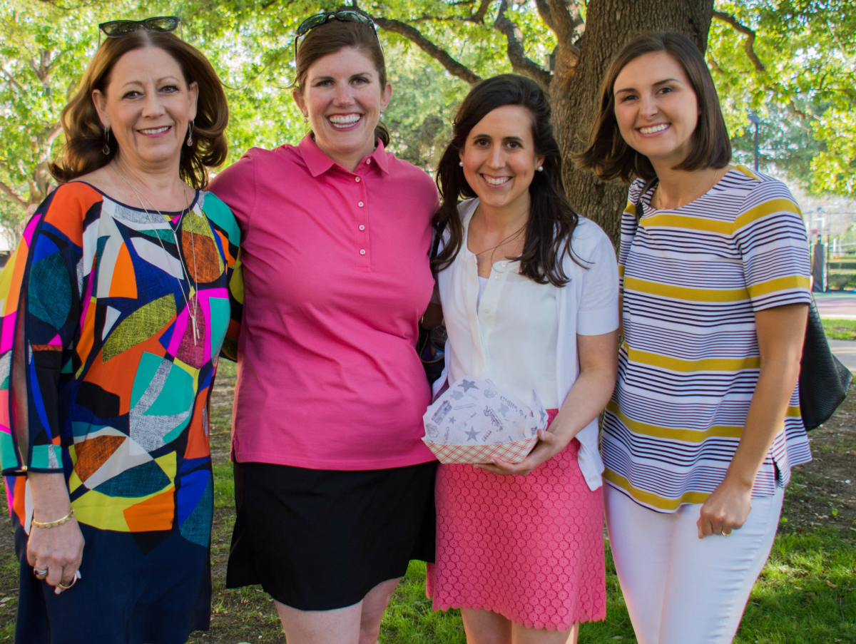 Stephanie Brigger, Meg Boyd, Taylor Fisher, Paige McWay